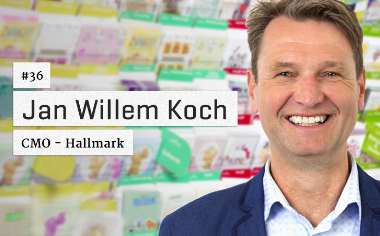 Jan Willem Koch (Hallmark) over hoe je de stap maakt van CMO naar CEO